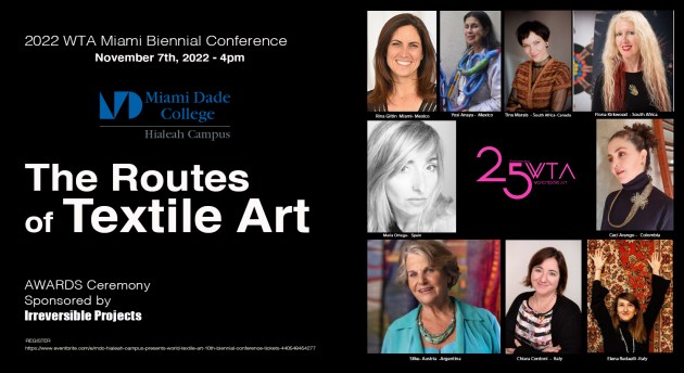 Experience ‘The Routes of Textile Art’ at the World Textile Art 10th Biennial Conference