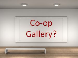 is it worth showing your work in a co--op gallery?
